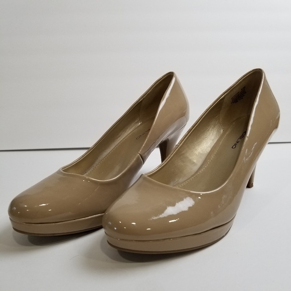 Bandolino Shoes - Bandolino Nude High Heel Pumps Size 8.5M